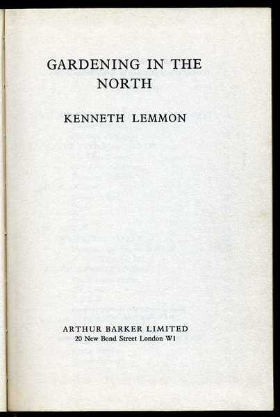 Gardening in the North