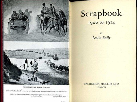 Scrapbook 1900 to 1914