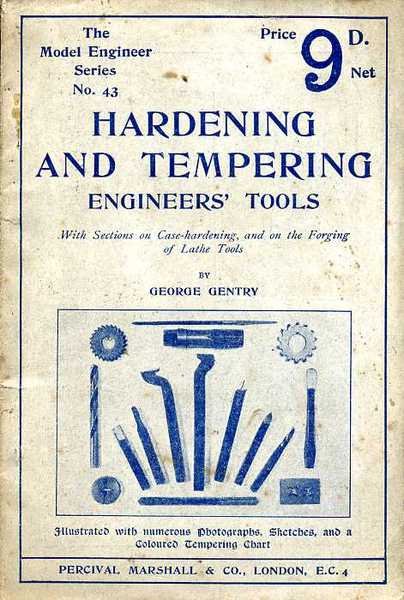 Hardening and Tempering Engineers' Tools