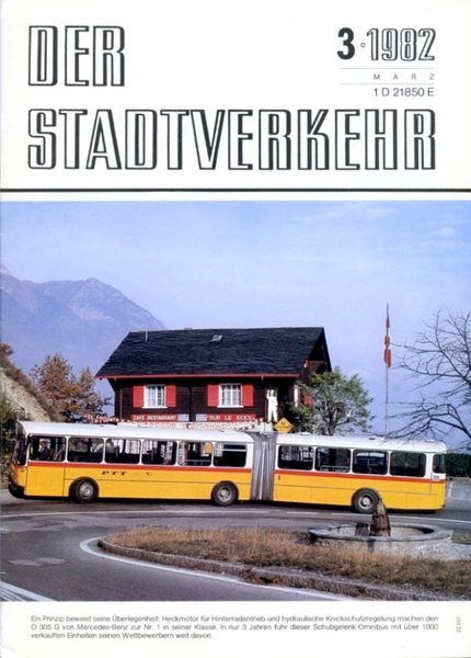 Der Stadtverkehr : Marz 1982 No 3