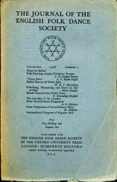 The Journal of the English Folk Dance Society : Second …