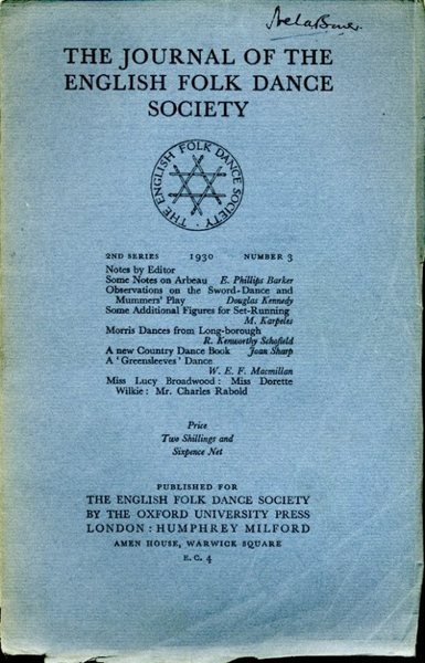 The Journal of the English Folk Dance Society : Second …