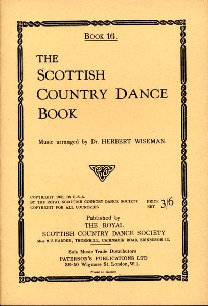 The Scottish Country Dance Book : Book 16