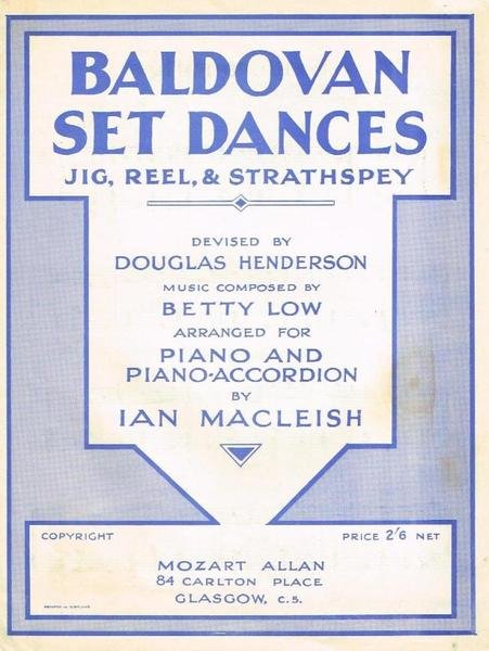 Baldovan Set Dances : Jig, Reel & Strathspey