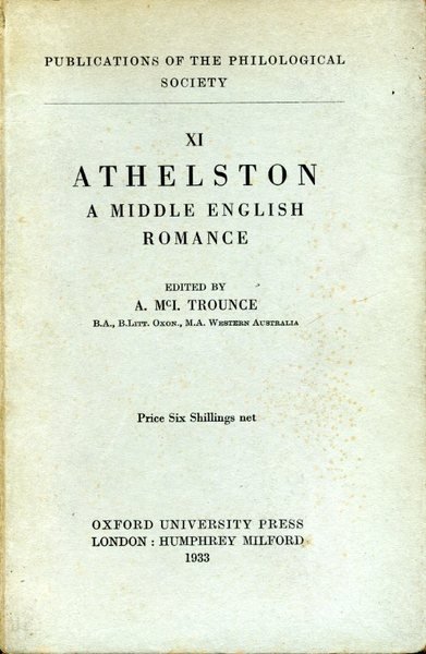 Athelston : A Middle English Romance