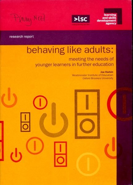 Behaving Like Adults: Meeting the Needs of Younger Learners in …