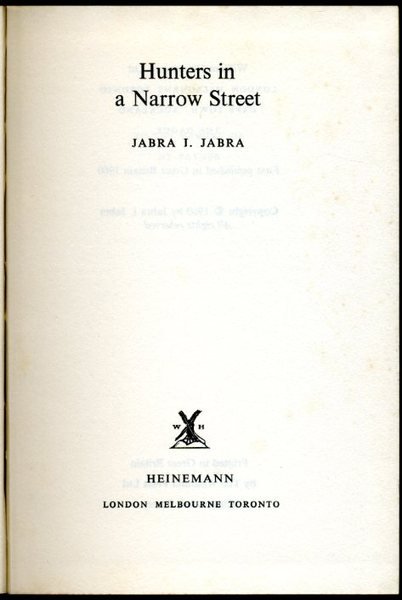 Hunters in a Narrow Street