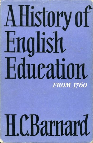 History of English Education from 1760