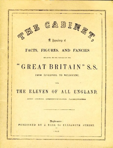 The Cabinet. A Repository of Facts, Figures and Fancies Relating …