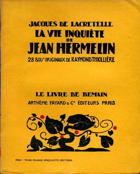 La Vie Inquiete De Jeam hermelin : 28 Bois Originaux …