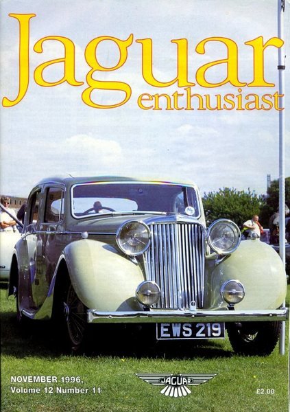 Jaguar Enthusiast : November 1996 : Vol 12 No 11
