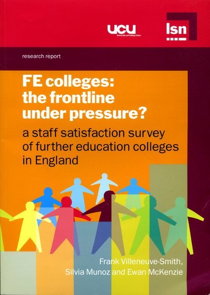 FE Colleges : The Frontline Under Pressure ?