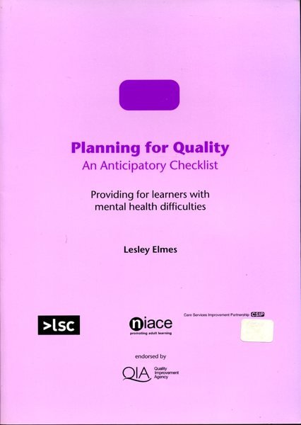 Planning for Quality : An Anticipatory Checklist | Immagine Gallery 1