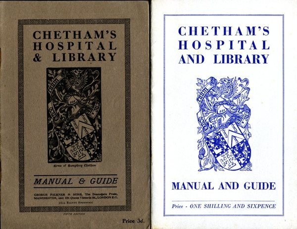 Chetham's Hospital and Library Manchester (2 booklets)