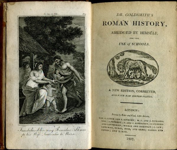 Dr Goldsmith's Roman History : Abridged by Himself, For the …