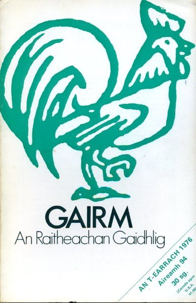 Gairm : An Raitheachan Gaidhlig : Spring 1976 - No …