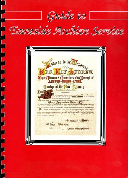 Guide to Tameside Archive Service