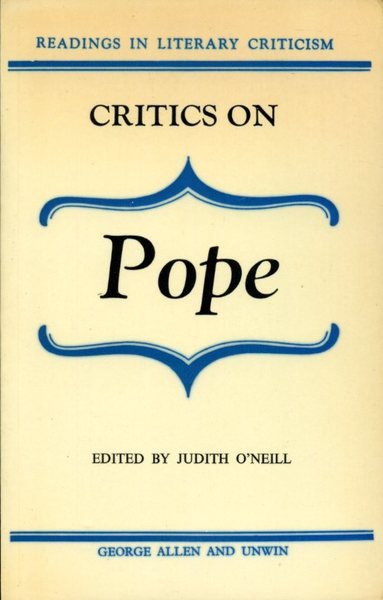 Critics on Pope (Readings in Literary Criticism)