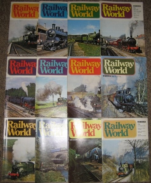 Railway World 1973 (Complete Year)