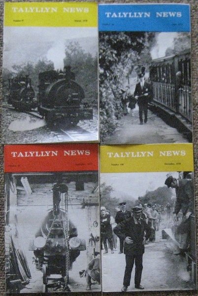 Talyllyn News 1978 (all 4 Editions - Mar, Jun, Sep, …
