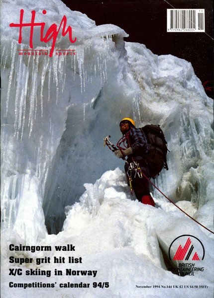 High Mountain Sports Magazine : Nov 1994 No 144