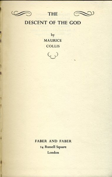 The Descent of the God | Immagine principale
