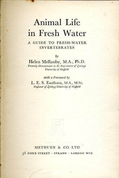 Animal Life in Fresh Water : A Guide to Fresh-Water …