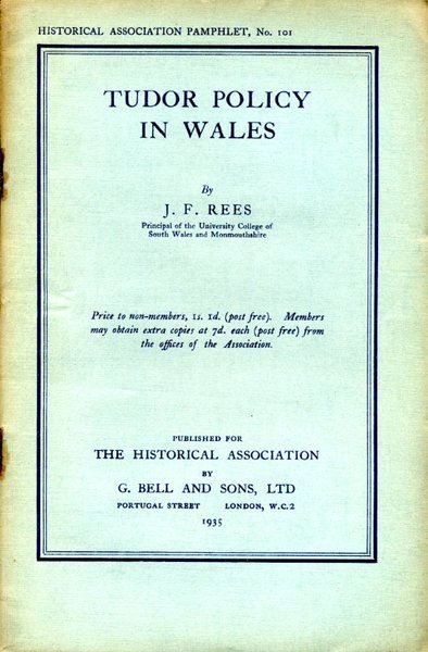 Tudor Policy on Wales