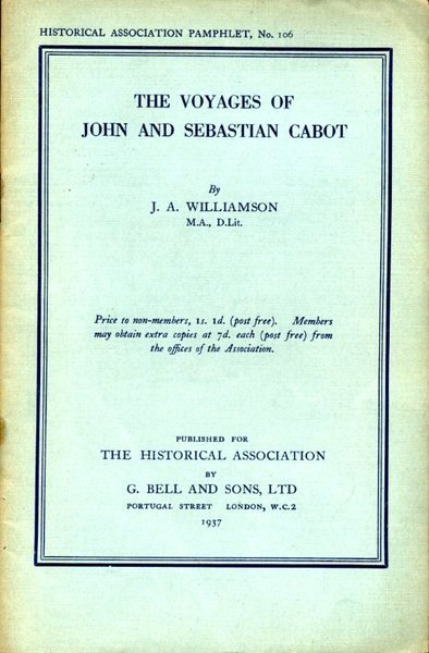 The Voyages of John and Sebastian Cabot