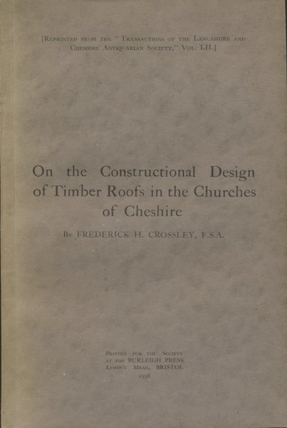 On the Constructional Design of Timber Roofs in the Churches …