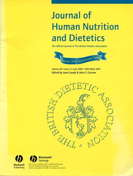 Journal of Human Nutrition and Dietetics - Vol 20 Issue …