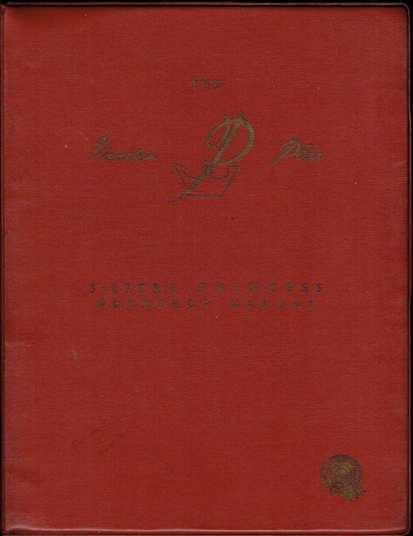 The Vanden-Plas 3-Litre Princess Workshop Manual