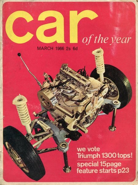 Car of the Year Magazine March 1966