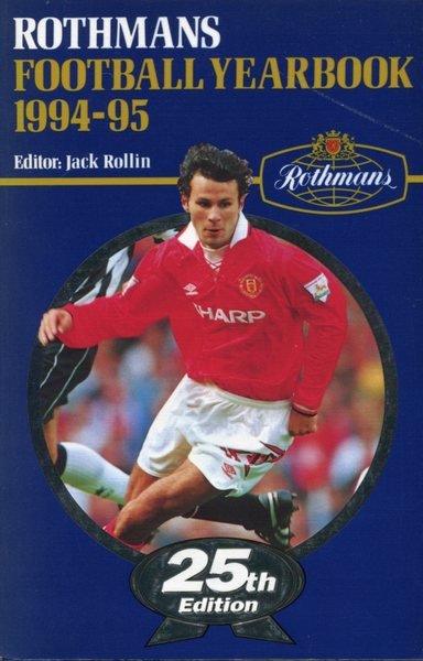 Rothmans Football Yearbook 1994-95, 25th Year