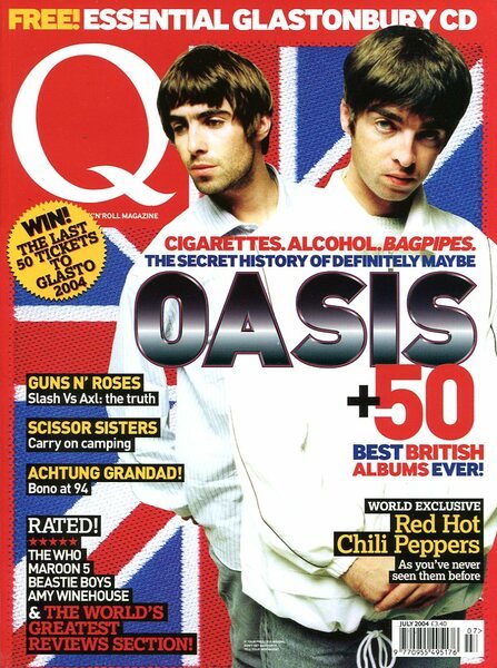 Q Music Magazine : July 2004 : Oasis on Front …