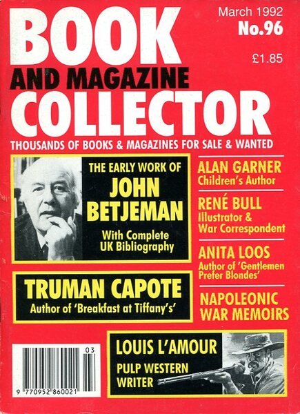 Book and Magazine Collector : No 96 March 1992