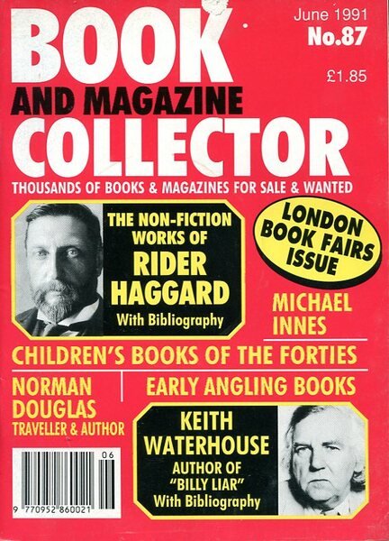 Book and Magazine Collector : No 87 June 1991
