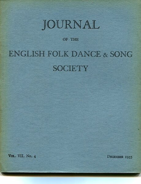 Journal of the English Folk Dance & Song Society : …