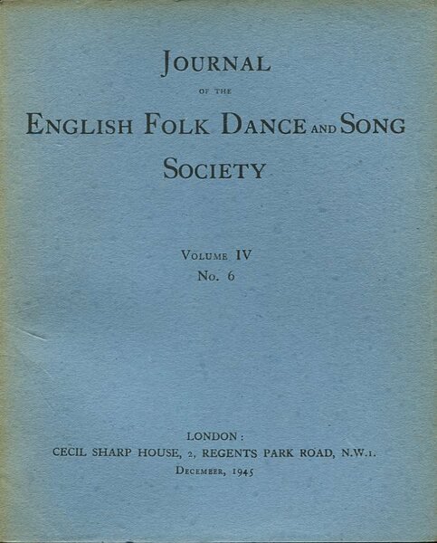 Journal of the English Folk Dance & Song Society : …