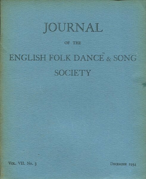 Journal of the English Folk Dance & Song Society : …