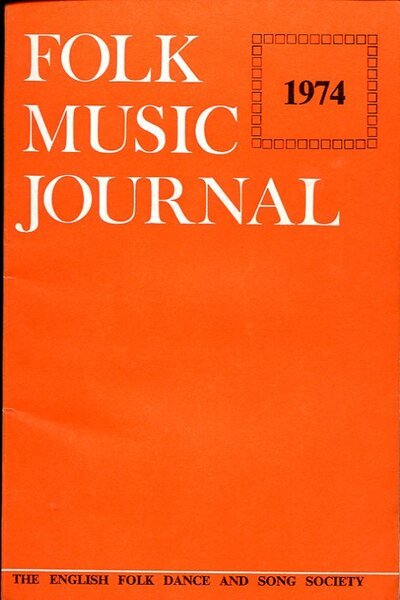 Folk Music Journal : Volume 2 Number 5 - 1974