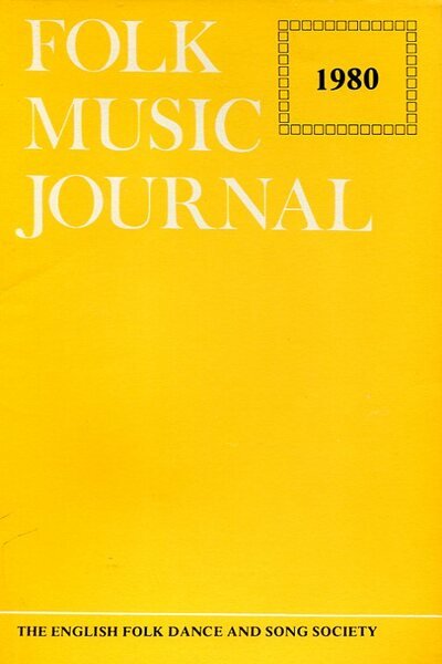 Folk Music Journal : Volume 4 Number 1 - 1980