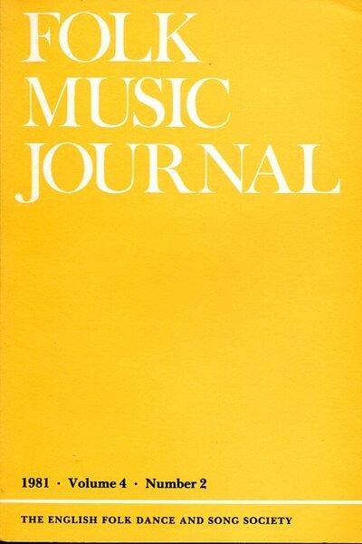 Folk Music Journal : Volume 4 Number 2 - 1981