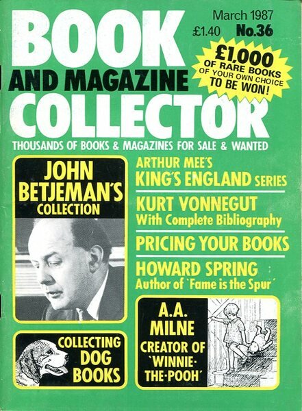 Book and Magazine Collector : No 36 March 1987