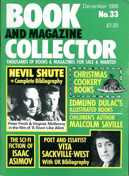 Book and Magazine Collector : No 33 December 1986