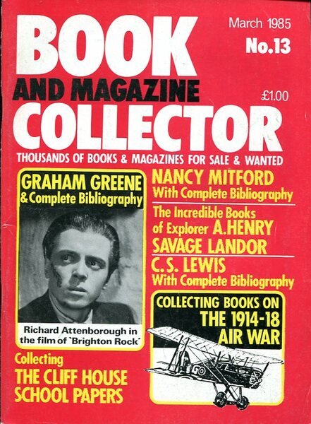 Book and Magazine Collector : No 13 March 1985