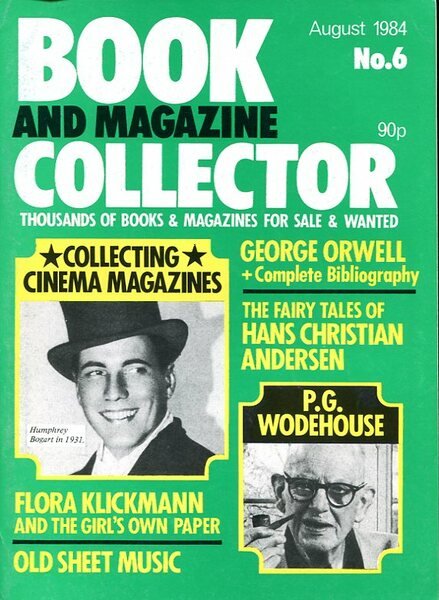 Book and Magazine Collector : No 6 August 1984
