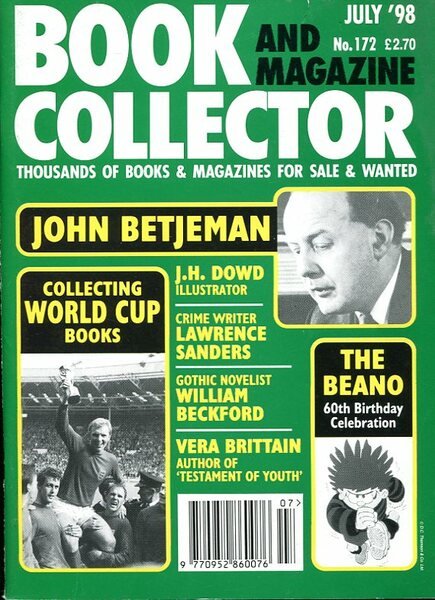 Book and Magazine Collector : No 172 July 1998