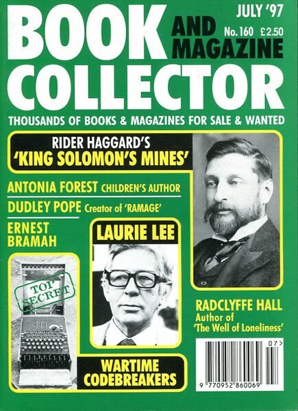 Book and Magazine Collector : No 160 July 1997