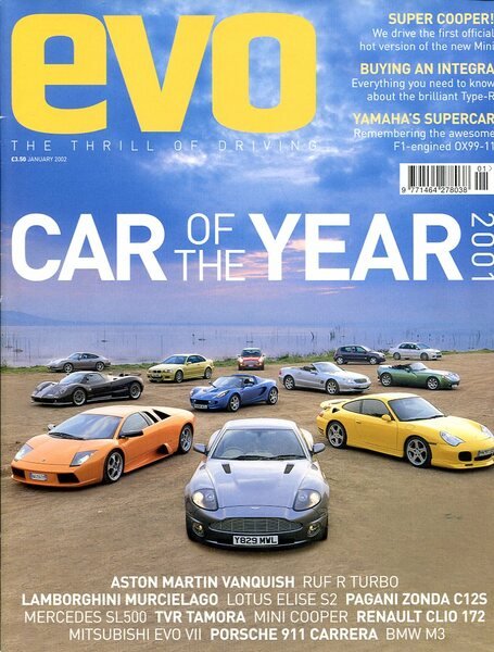 EVO Magazine January 2002 : Number 39